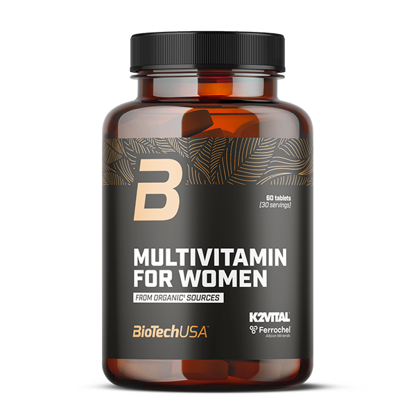 Multivitamin For Women from organic sources - 60 tableta