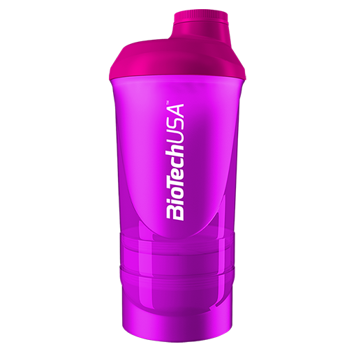 BioTechUSA Wave+ Shaker - 600ml (+200ml+150ml)