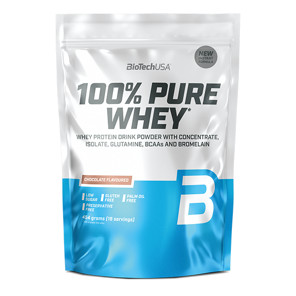 100% Pure Whey bílkoviny Prášek - 454 g