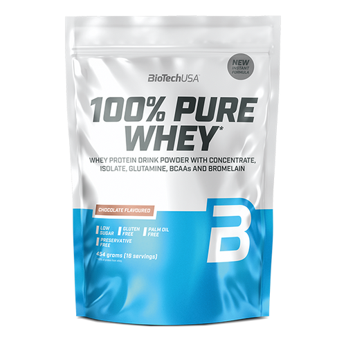 100% Pure Whey bílkoviny Prášek - 454 g