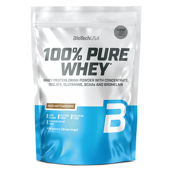 100% Pure Whey bílkoviny Prášek - 454 g