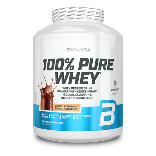 100% Pure Whey bílkoviny Prášek - 2000 g