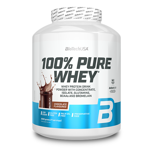100% Pure Whey bílkoviny Prášek - 2000 g
