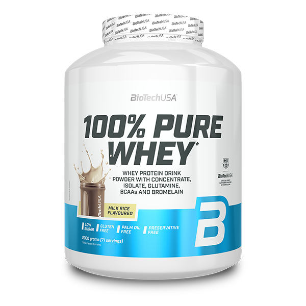 100% Pure Whey bílkoviny Prášek - 2000 g