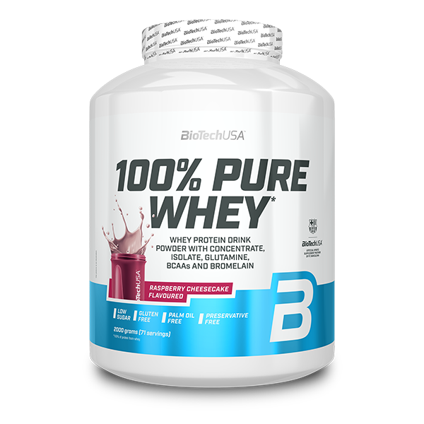 100% Pure Whey bílkoviny Prášek - 2000 g
