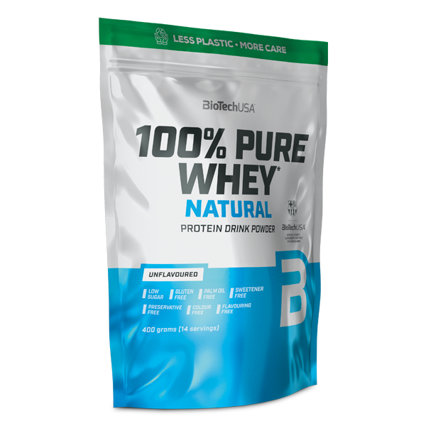 100% Pure Whey Natural bílkoviny Prášek - 400 g