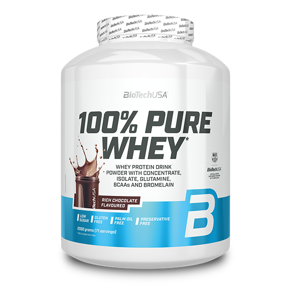 100% Pure Whey bílkoviny Prášek - 2000 g