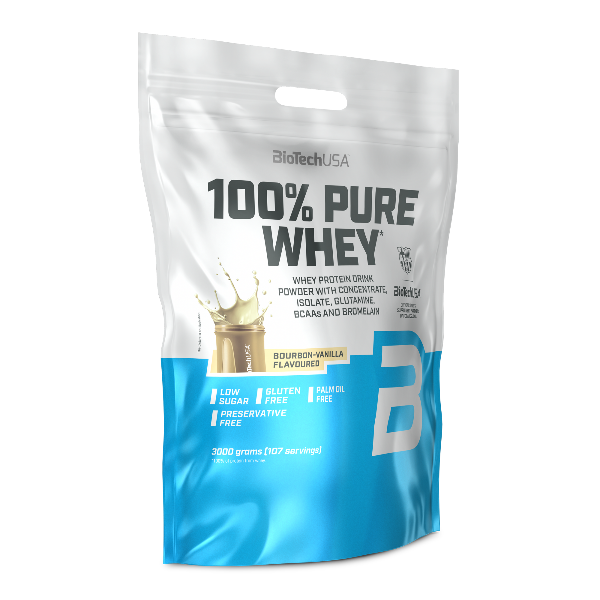 100% Pure Whey bílkoviny Prášek - 3000 g