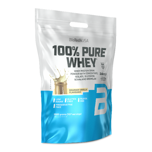 100% Pure Whey bílkoviny Prášek - 3000 g