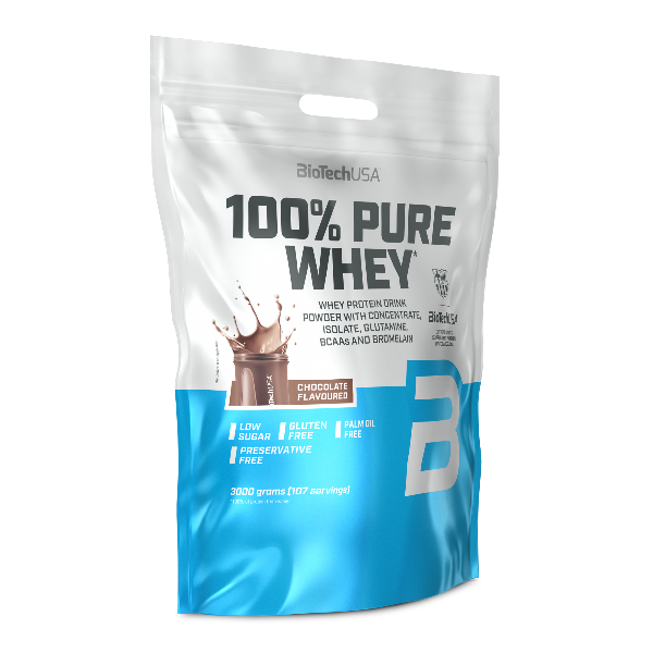 100% Pure Whey bílkoviny Prášek - 3000 g