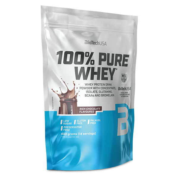 100% Pure Whey bílkoviny Prášek - 400 g