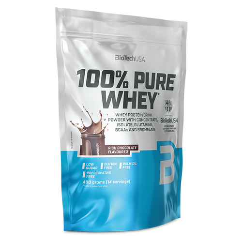 100% Pure Whey bílkoviny Prášek - 400 g