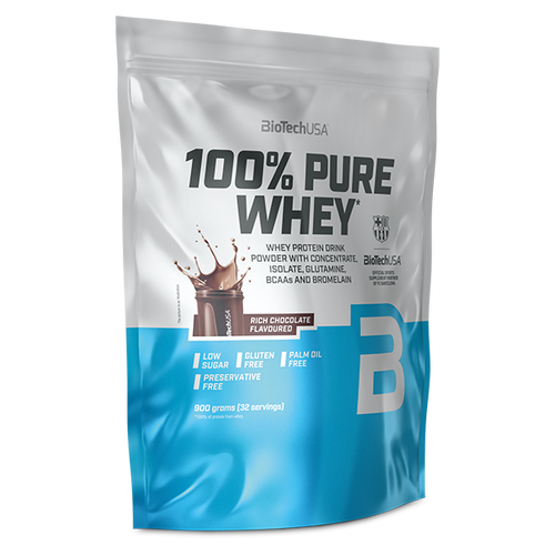 100% Pure Whey bílkoviny Prášek - 900 g