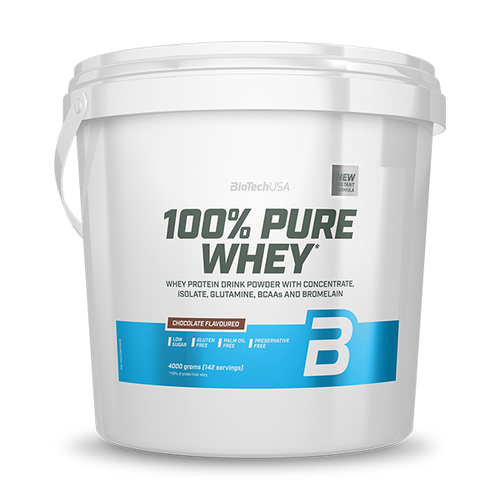 100% Pure Whey bílkoviny Prášek - 4000 g