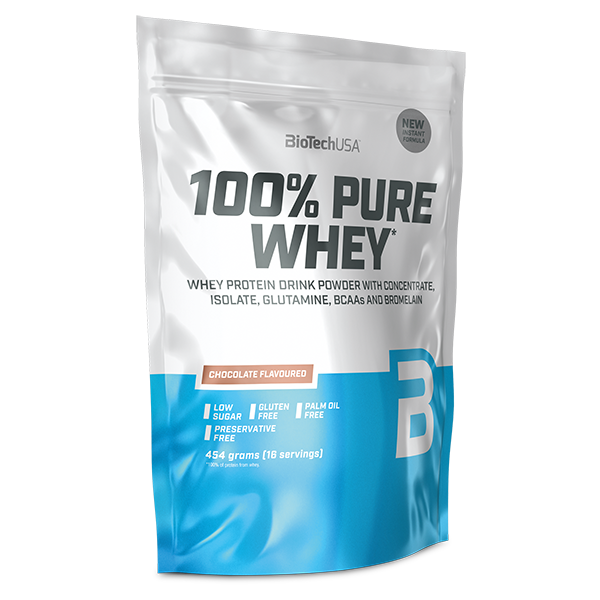100% Pure Whey bílkoviny Prášek - 454 g