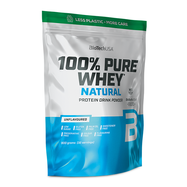 100% Pure Whey Natural bílkoviny Prášek - 900 g