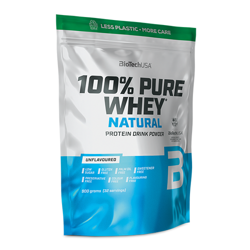 100% Pure Whey Natural bílkoviny Prášek - 900 g