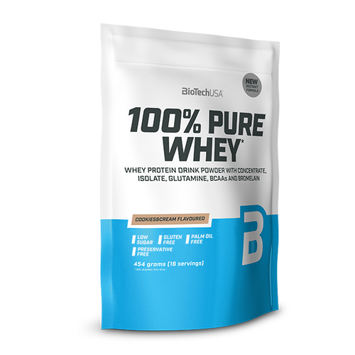 100% Pure Whey bílkoviny Prášek - 454 g