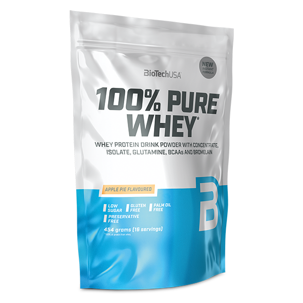 100% Pure Whey bílkoviny Prášek - 454 g