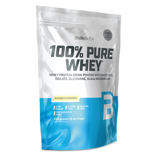 100% Pure Whey bílkoviny Prášek - 454 g
