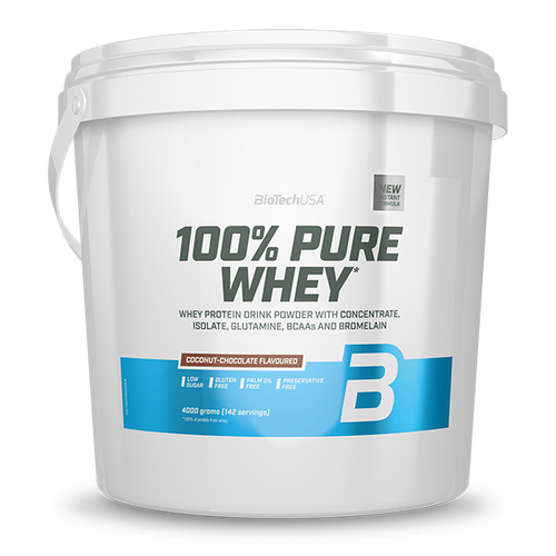 100% Pure Whey bílkoviny Prášek - 4000 g