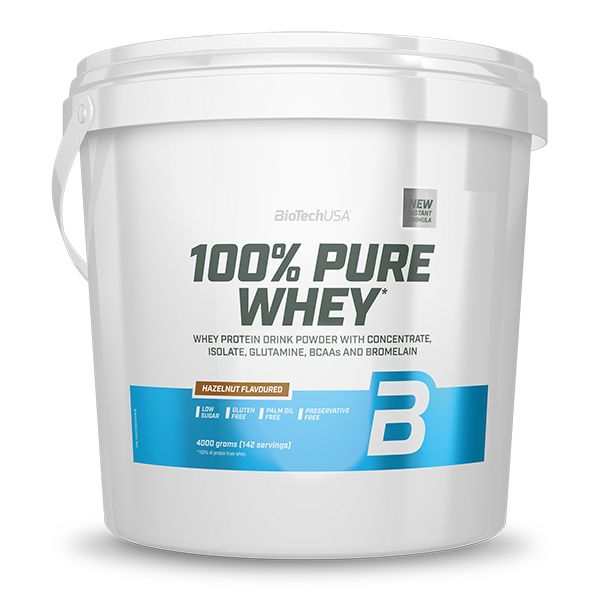 100% Pure Whey bílkoviny Prášek - 4000 g