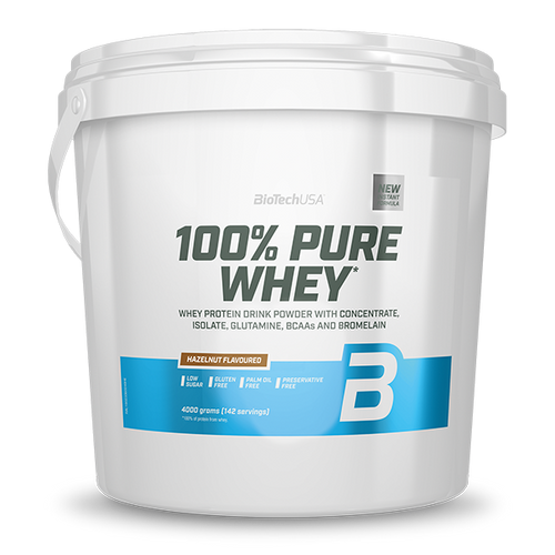 100% Pure Whey bílkoviny Prášek - 4000 g