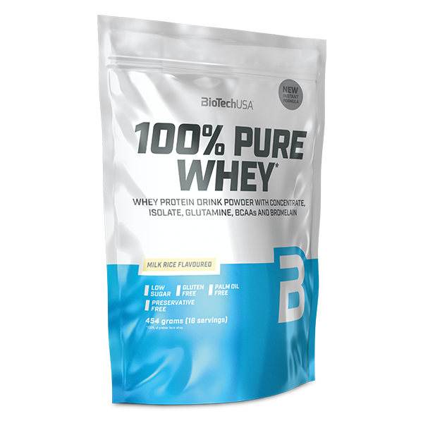 100% Pure Whey bílkoviny Prášek - 454 g