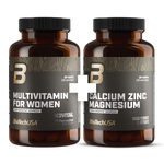 Multivitamin For Women + Calcium Zinc Magnesium from organic sources