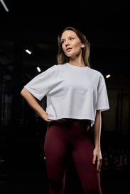 Heavyweight Oversized Cropped dámské tričko