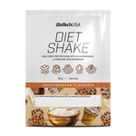 Diet Shake se perfektně hodí do nízkokalorické diety, protože s vodou obsahuje maximálně 110 kcal na porci (záleží na chuti).