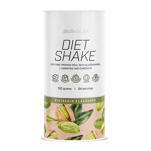 Diet Shake se perfektně hodí do nízkokalorické diety, protože s vodou obsahuje maximálně 110 kcal na porci (záleží na chuti).