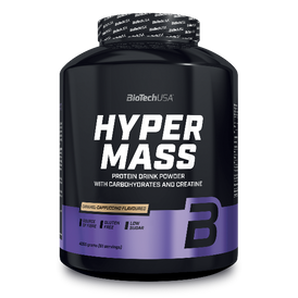 Protein v prášku s velkým množstvím vlákniny, se sacharidy, bílkovinami a kreatinem.