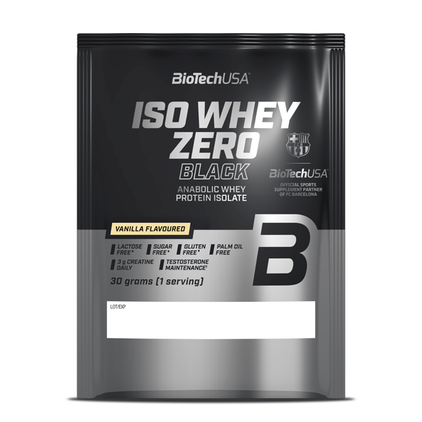 Iso Whey Zero Black bílkoviny Prášek - 30 g