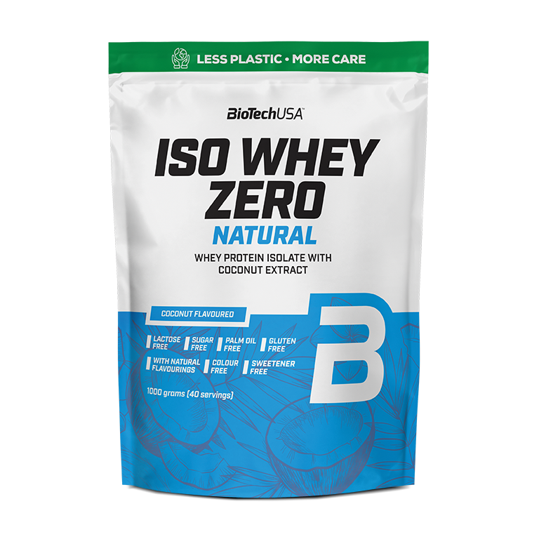 Iso Whey Zero Natural bílkoviny Prášek - 1000 g