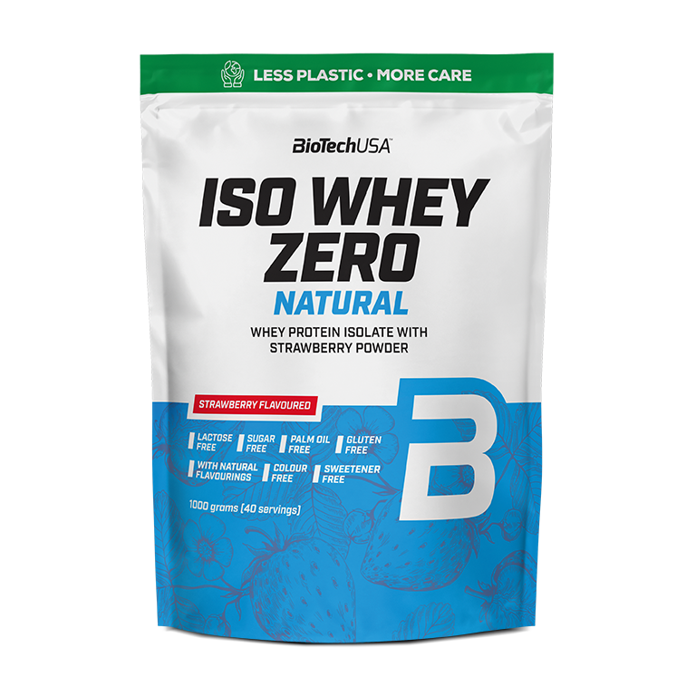 Iso Whey Zero Natural bílkoviny Prášek - 1000 g