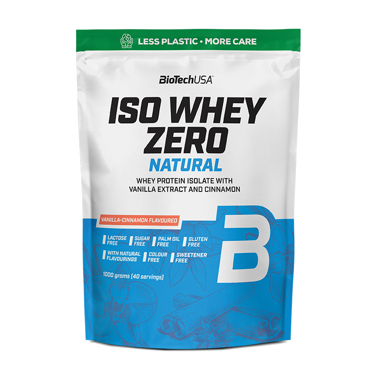 Iso Whey Zero Natural bílkoviny Prášek - 1000 g