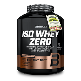 Iso Whey Zero - 1816 g Caffé latte