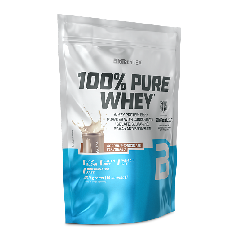 100% Pure Whey bílkoviny Prášek - 400 g
