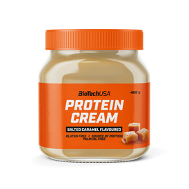 BioTechUSA Protein Cream je vyroben ze syrovátkových bílkovin, je skvělou bezlepkovou alternativou, když máte chuť na něco dobrého.