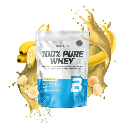 100% Pure Whey bílkoviny Prášek - 454 g