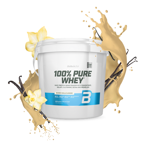 100% Pure Whey bílkoviny Prášek - 4000 g