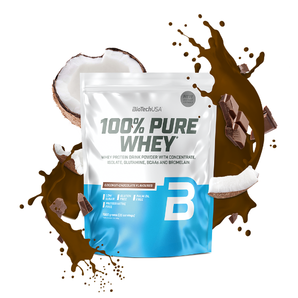 100% Pure Whey bílkoviny Prášek - 1000 g