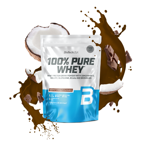 100% Pure Whey bílkoviny Prášek - 454 g