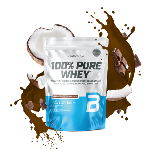 100% Pure Whey bílkoviny Prášek - 454 g