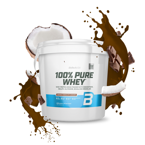 100% Pure Whey bílkoviny Prášek - 4000 g
