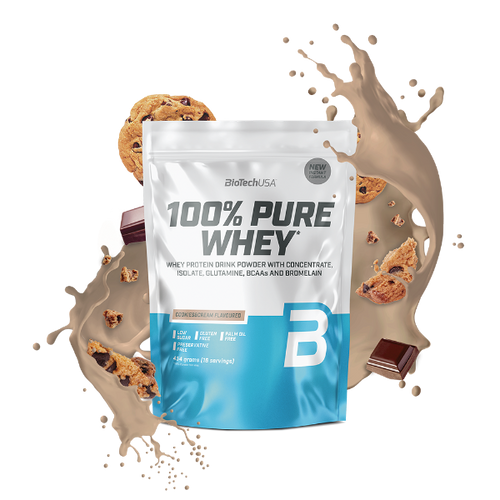 100% Pure Whey bílkoviny Prášek - 454 g