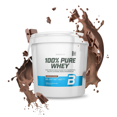 100% Pure Whey bílkoviny Prášek - 4000 g