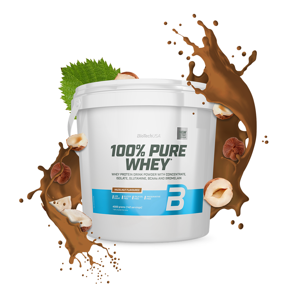 100% Pure Whey bílkoviny Prášek - 4000 g