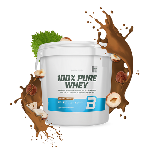 100% Pure Whey bílkoviny Prášek - 4000 g